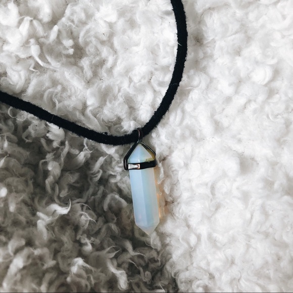 choker with jewel pendent - Picture 1 of 4